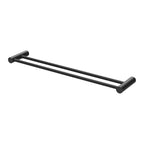 Phoenix Vivid Slimline Double Towel Rail 600mm Matte Black