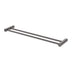 Phoenix Vivid Slimline Double Towel Rail 600mm Brushed Carbon