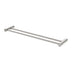 Phoenix Vivid Slimline Double Towel Rail 600mm Brushed Nickel