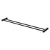 Phoenix Vivid Slimline Double Towel Rail 800mm Matte Black