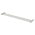 Phoenix Vivid Slimline Double Towel Rail 800mm Brushed Nickel