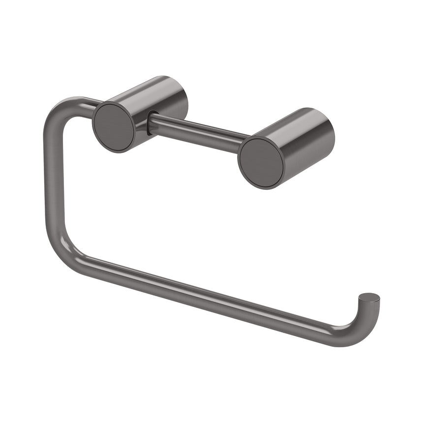 Phoenix Vivid Slimline Toilet Roll Holder Brushed Carbon, product view