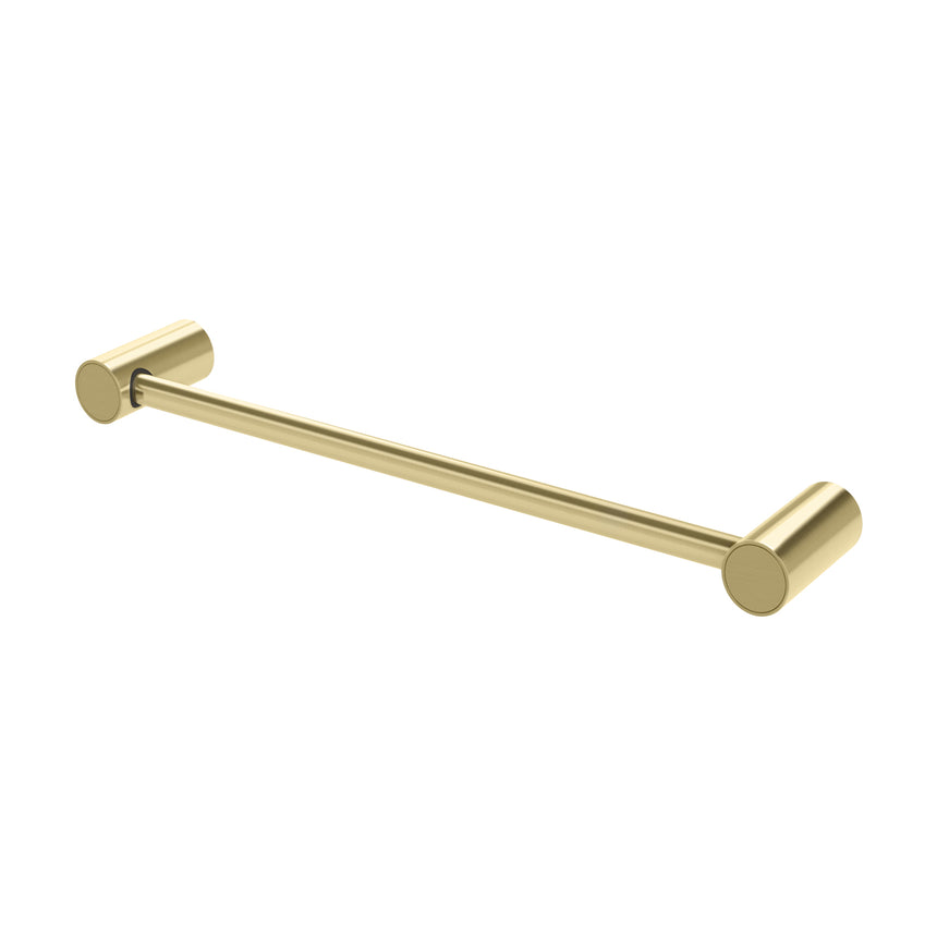 Phoenix Vivid Slimline Hand Towel Rail 350mm Brushed Gold, product view