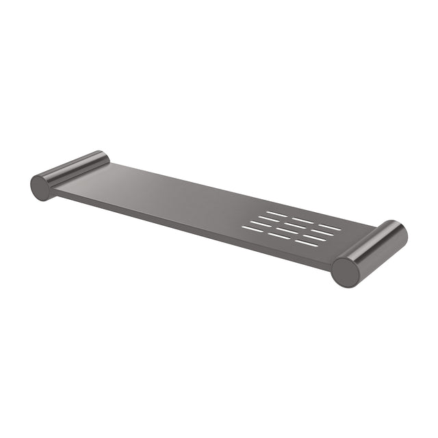 Phoenix Vivid Slimline Metal Shelf Brushed Carbon, product view