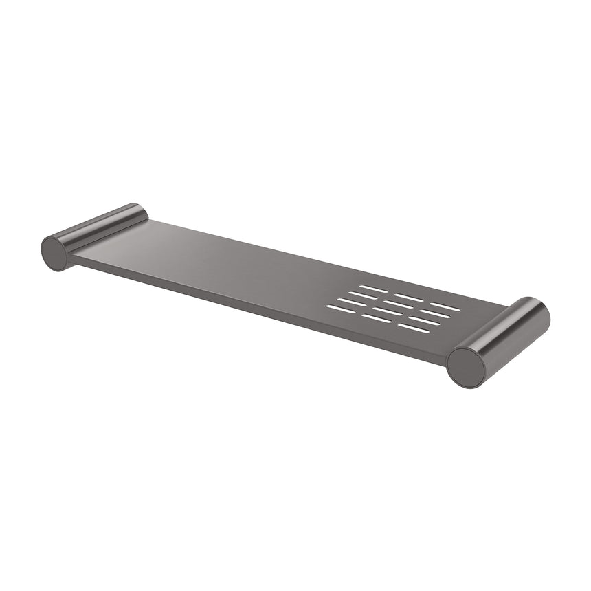 Phoenix Vivid Slimline Metal Shelf Brushed Carbon, product view