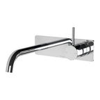 Phoenix Vivid Slimline Up Basin / Bath Wall Mixer Set Chrome