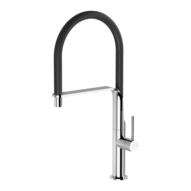 Phoenix Vido Flexible Hose Sink Mixer 200mm Chrome, product view
