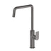 Phoenix Mekko Sink Mixer 190mm Squareline Brushed Carbon