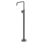 Phoenix Mekko Floor Mounted Bath Mixer Brushed Carbon