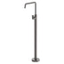 Phoenix Mekko Floor Mounted Bath Mixer Brushed Carbon