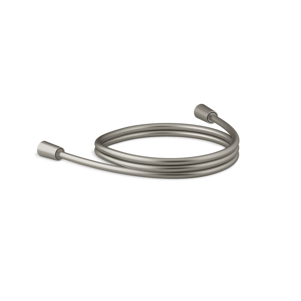 Kohler Shower brushed nickel hose with dual tapered connectors by Tilemall