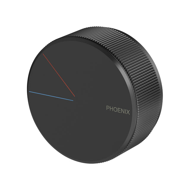 Phoenix Axia Shower / Wall Mixer Matte Black, product view