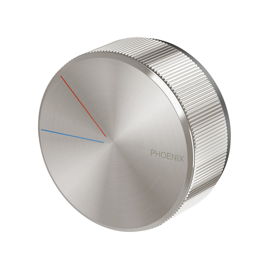 Phoenix Axia Shower / Wall Mixer Brushed Nickel, product view