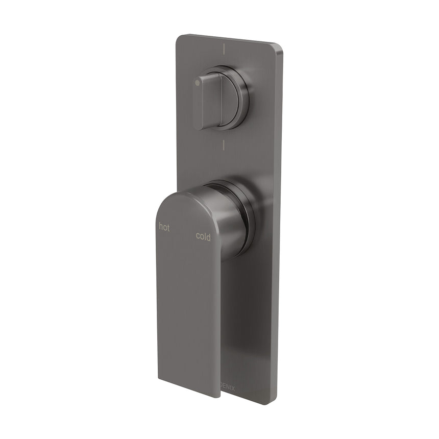 Phoenix Teel SwitchMix Shower / Bath Diverter Mixer Brushed Carbon, product view
