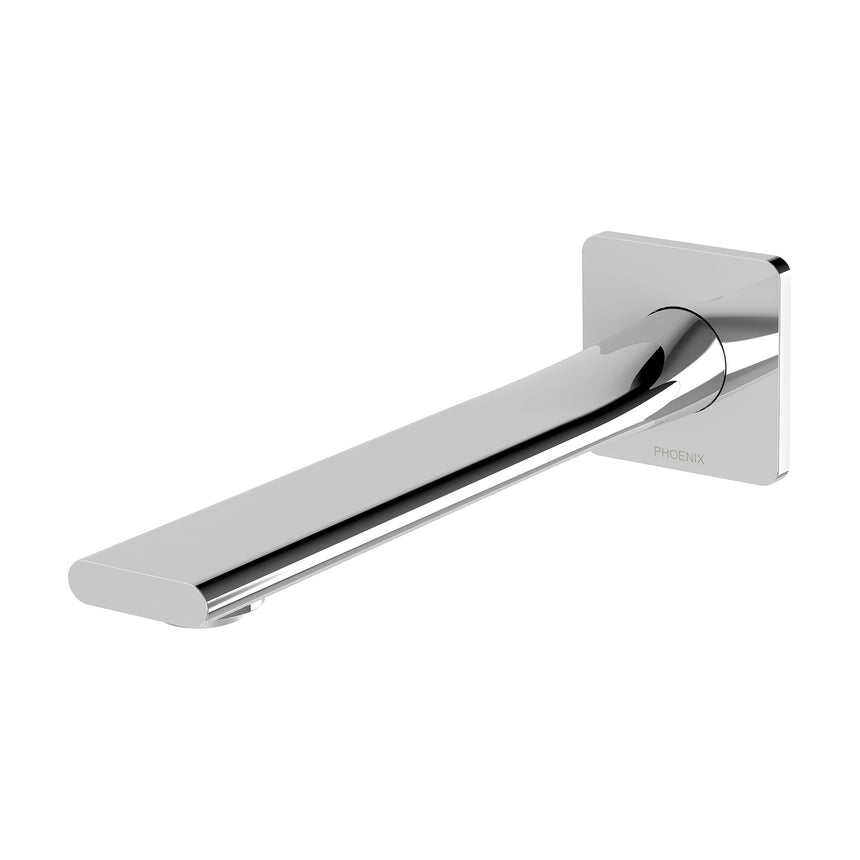 Phoenix Teel Wall Bath Outlet 200mm Chrome, product view