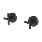 Phoenix Vivid Slimline Plus Wall Top Assemblies Matte Black