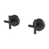 Phoenix Vivid Slimline Plus Wall Top Assemblies Matte Black
