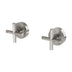 Phoenix Vivid Slimline Plus Wall Top Assemblies Brushed Nickel