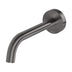 Phoenix Vivid Slimline Plus Wall Basin / Bath Outlet 180mm Brushed Carbon