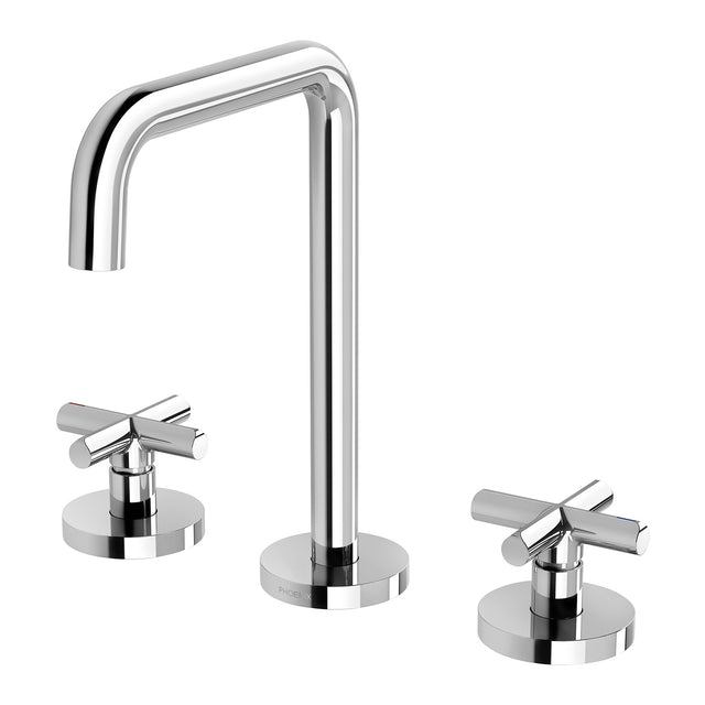 Phoenix Vivid Slimline Plus Basin Set Chrome, product view