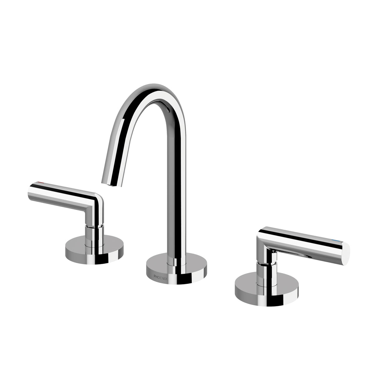 Phoenix Vivid Slimline Plus Lever Basin Set Chrome 3D Viewer