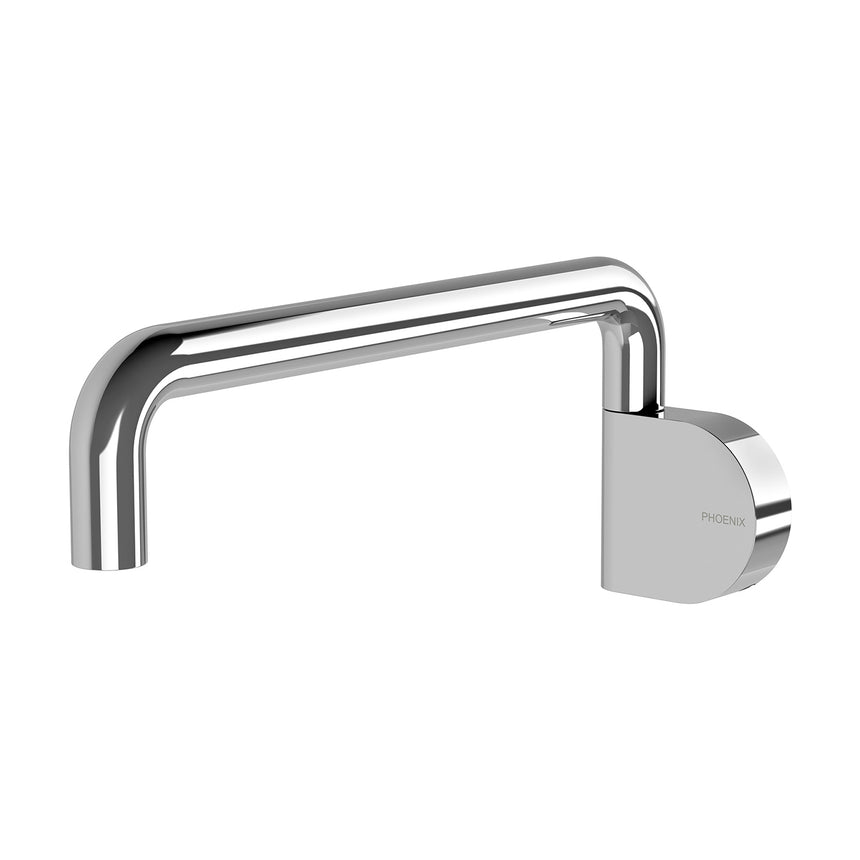 Phoenix Designer Swivel Bath Outlet 230mm Round Chrome, product view