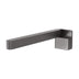 Phoenix Designer Swivel Bath Outlet 230mm Square Brushed Carbon