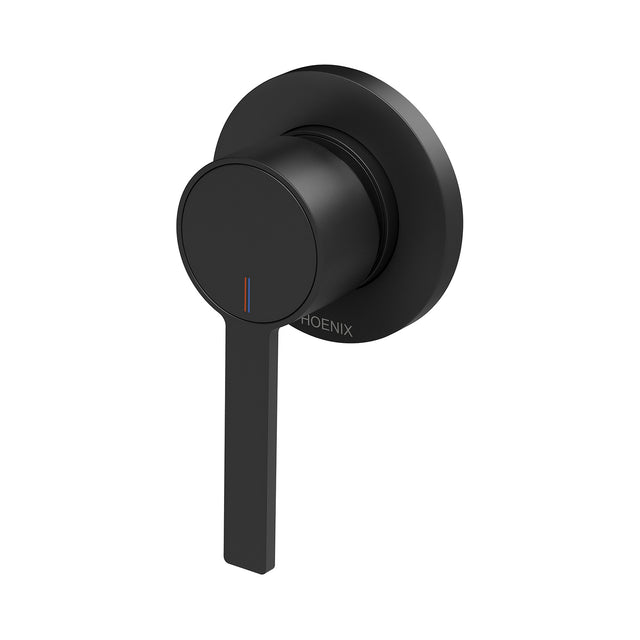 Phoenix Lexi MKII SwitchMix Shower / Wall Mixer Matte Black, product view