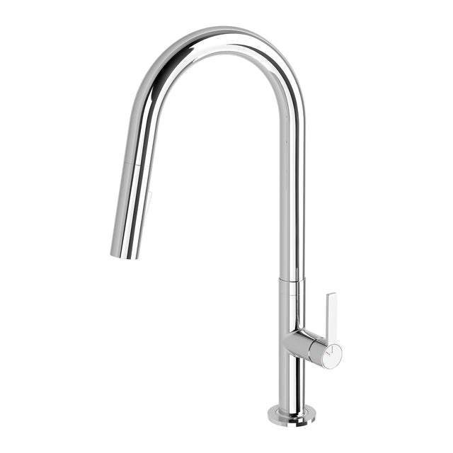 Phoenix Lexi MKII Pull Out Sink Mixer 200mm Chrome, product view