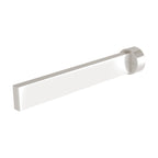 Phoenix Lexi MKII Bath Outlet 200mm Brushed Nickel