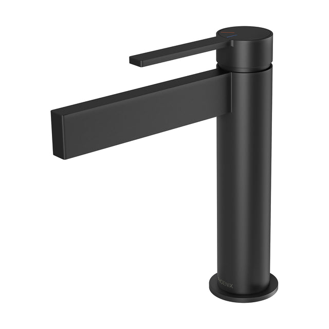 Phoenix Lexi MKII Basin Mixer Matte Black, product view