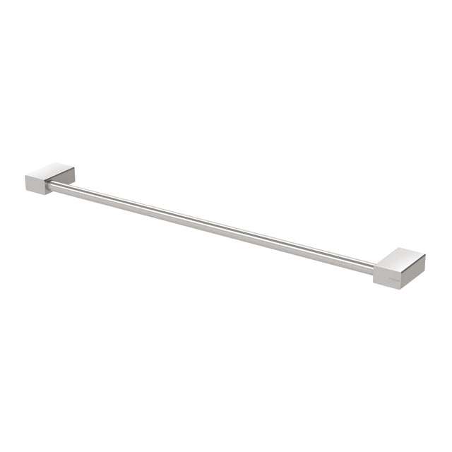 Phoenix Lexi MKII Single Towel Rail 600mm Brushed Nickel, product view