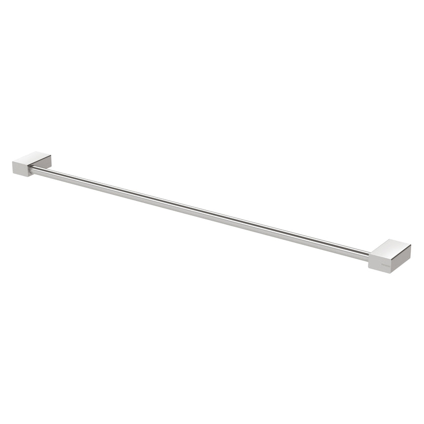 Phoenix Lexi MKII Single Towel Rail 800mm Brushed Nickel, product view