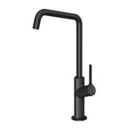 Phoenix Ester Sink Mixer 200mm Squareline Matte Black