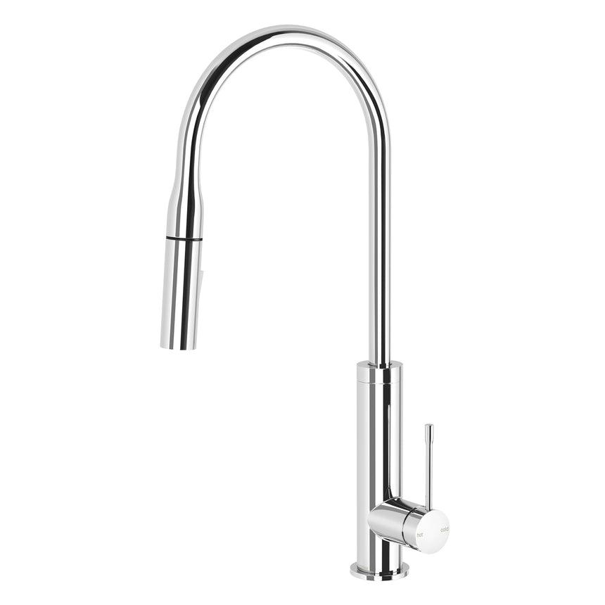 Phoenix Deja Pull Out Sink Mixer 220mm Chrome, product view