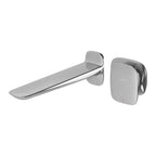 Phoenix Nuage Wall Basin / Bath Mixer Set 200mm Chrome