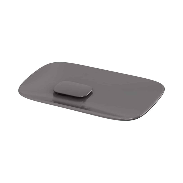 Phoenix Nuage Soap Dish Brushed Carbon, product view