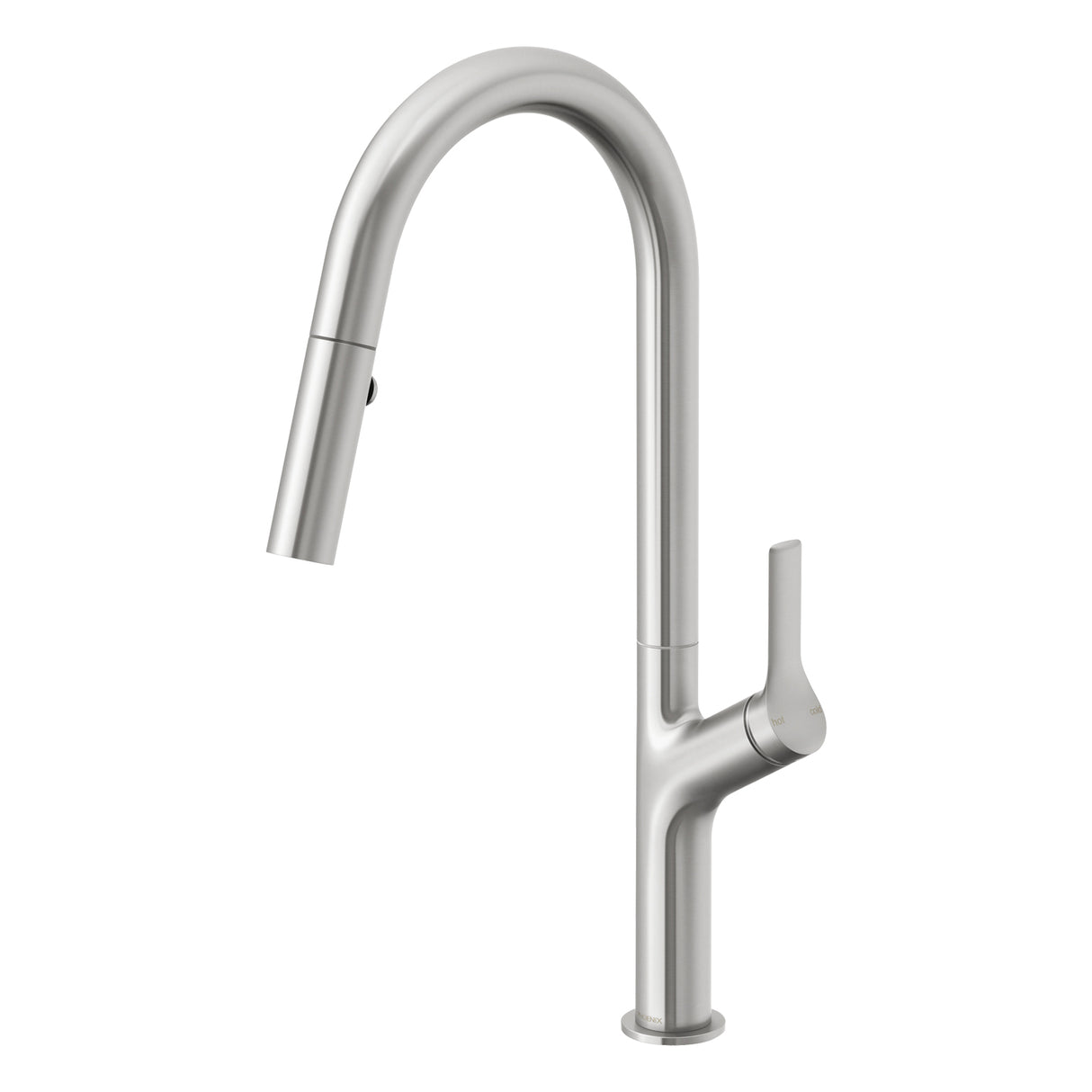 Phoenix Linq Pull Out Sink Mixer 316 SS 220mm Stainless Steel 3D Viewer