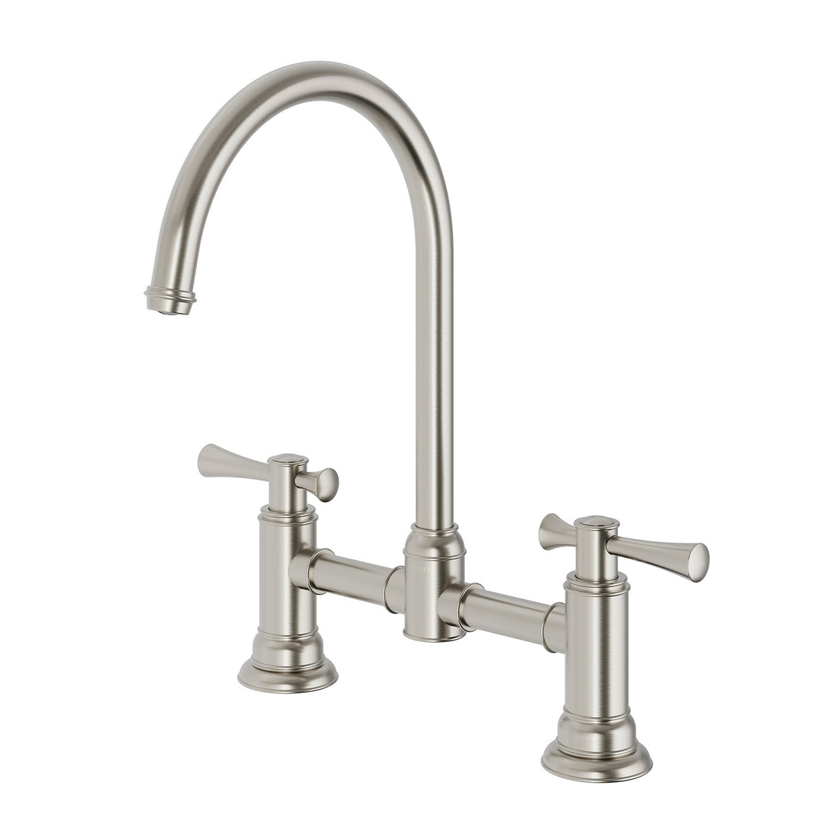 Phoenix Cromford Exposed Sink Set Brushed Nickel 3D Viewer
