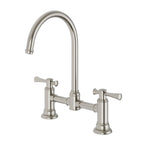 Phoenix Cromford Exposed Sink Set Brushed Nickel