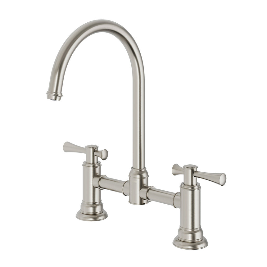 Phoenix Cromford Exposed Sink Set Brushed Nickel, product view