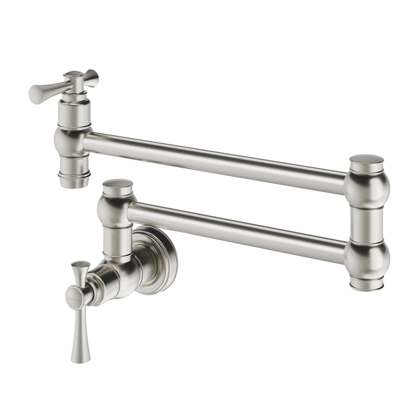 Phoenix Cromford Pot Filler Brushed Nickel, product view