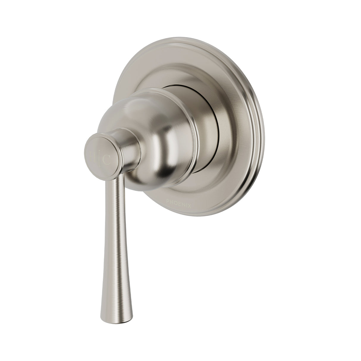 Phoenix Cromford SwitchMix Shower / Wall Mixer Brushed Nickel 3D Viewer