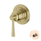 Phoenix Cromford SwitchMix Shower / Wall Mixer Fit-Off Kit Brushed Gold