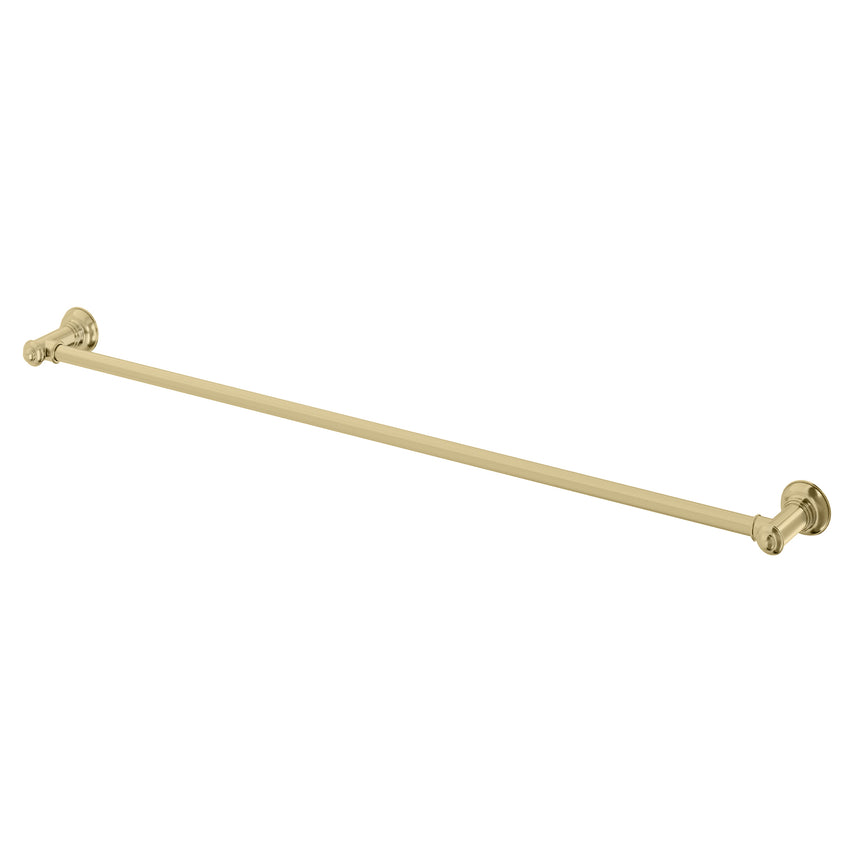 Phoenix Cromford Single Towel Rail 800mm Brushed Gold, product view