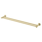 Phoenix Cromford Double Towel Rail 800mm Brushed Gold