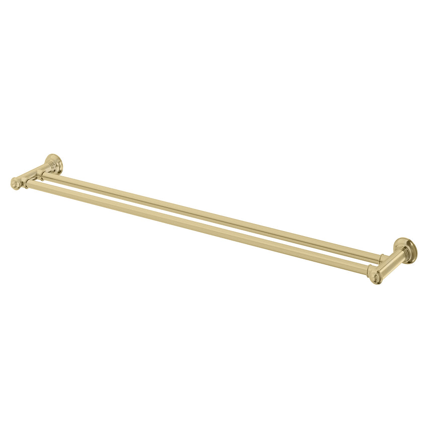 Phoenix Cromford Double Towel Rail 800mm Brushed Gold, product view