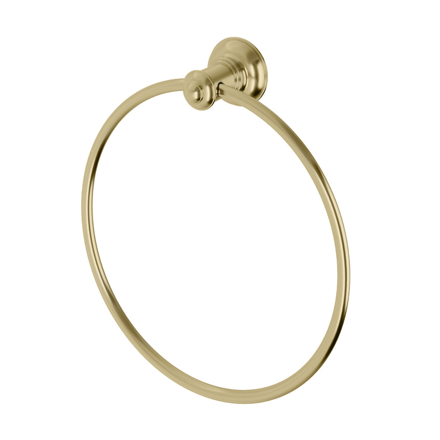 Phoenix Cromford Hand Towel Holder Brushed Gold, product view
