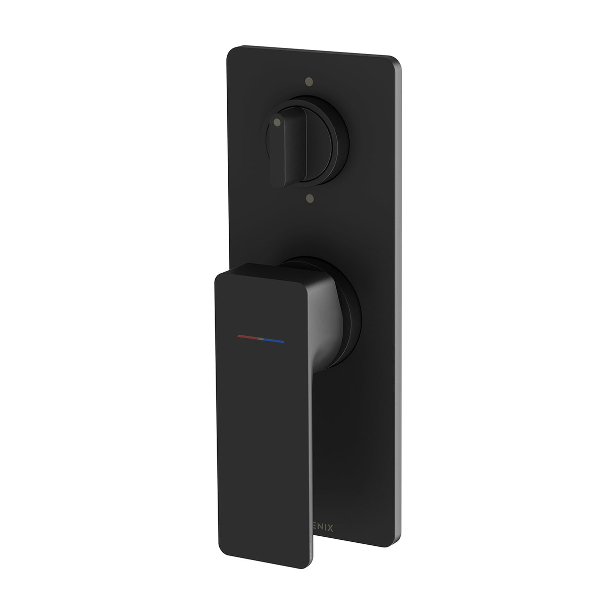 Phoenix Gloss MKII SwitchMix Shower / Bath Diverter Mixer Matte Black 3D Viewer