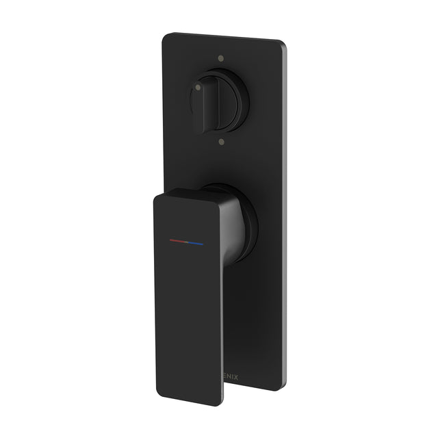 Phoenix Gloss MKII SwitchMix Shower / Bath Diverter Mixer Matte Black, product view